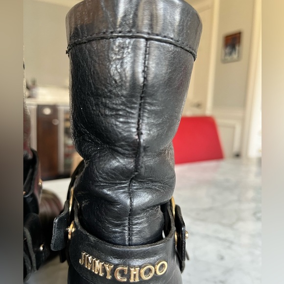 Jimmy CHOO Biker Booties - Picture 10 of 11